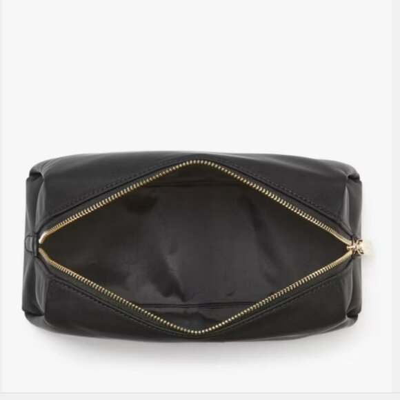 NWT Kate Spade Cater Nylon Cosmetic Pouch - Black - Picture 3 of 7